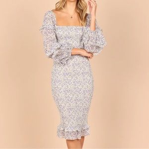 Petal and pup midi dress